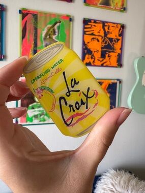 Limoncello Sparkling Water Popsocket- Yellow